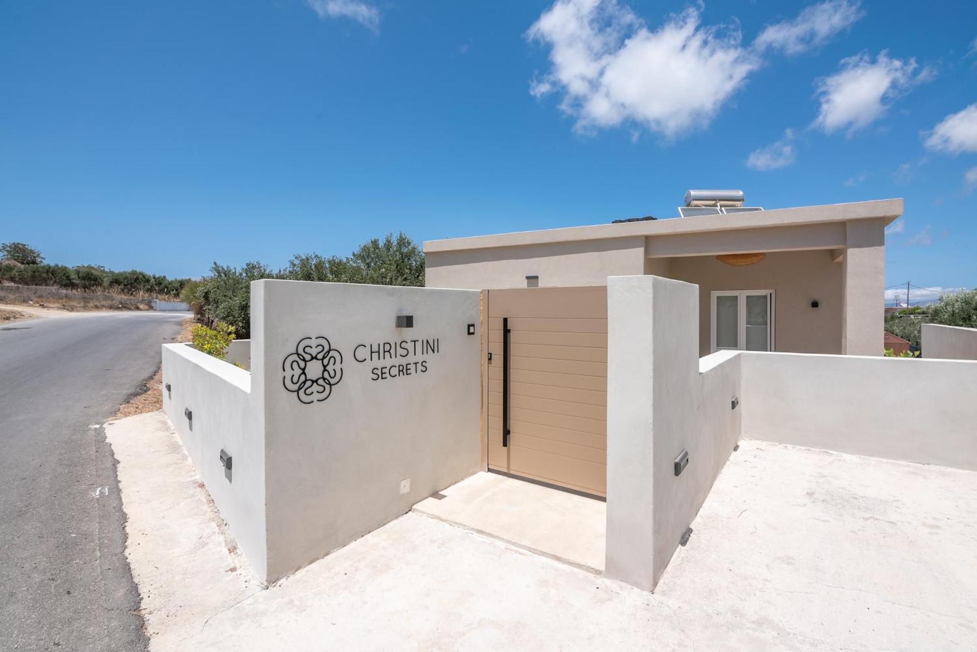 Christini Secrets Vila Plátanos Exterior foto